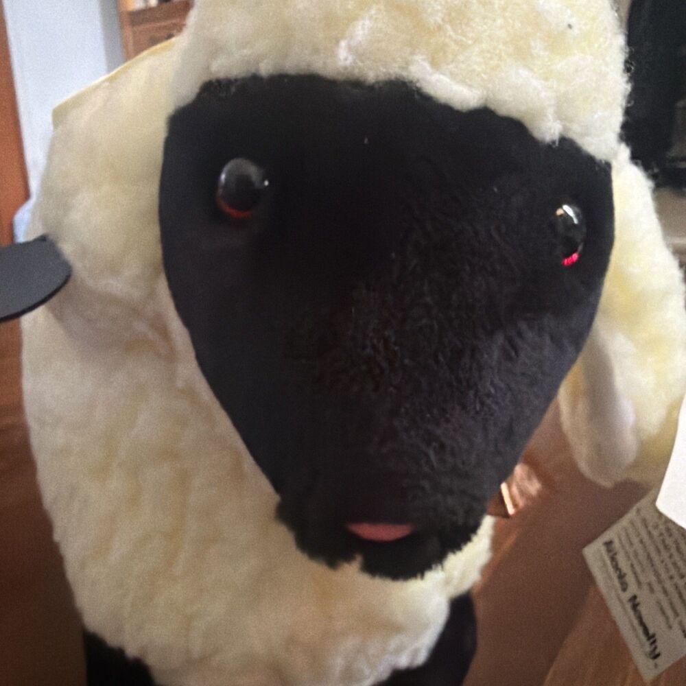 Gerber Precious Plush Large Lamb Sheep  21" Atlanta Novelty Vintage 80s